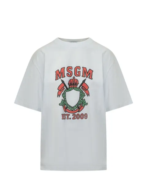 MSGM logo-print T-shirt