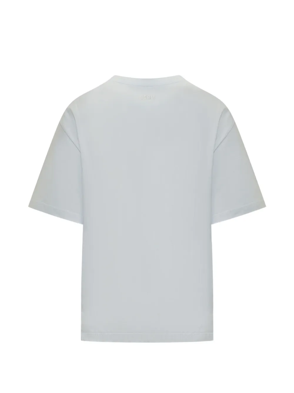 MSGM logo-print T-shirt Wit