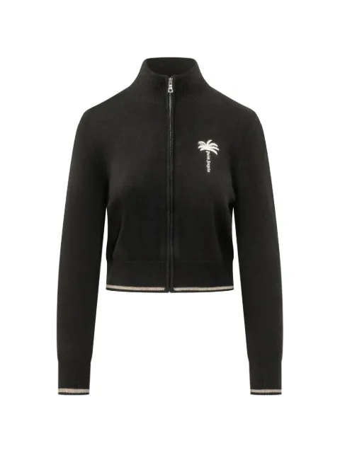 Palm Angels Palm Tree embroidered sweater