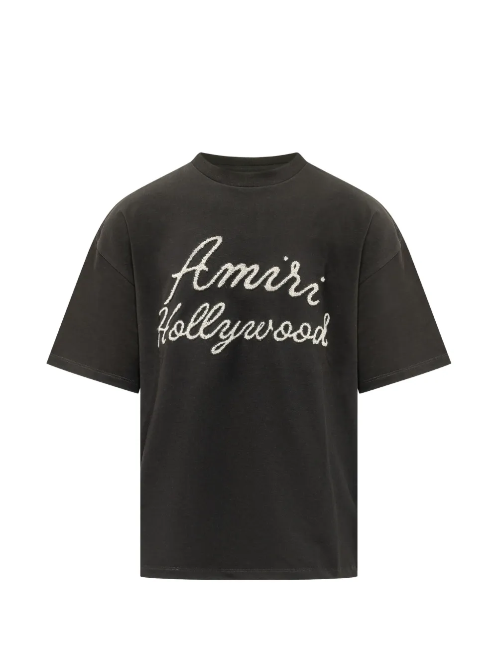 AMIRI logo-embroidered T-shirt - Nero