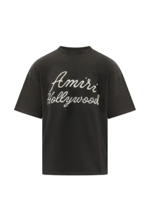 AMIRI ラインストーン Tシャツ | ブラック | FARFETCH JP
