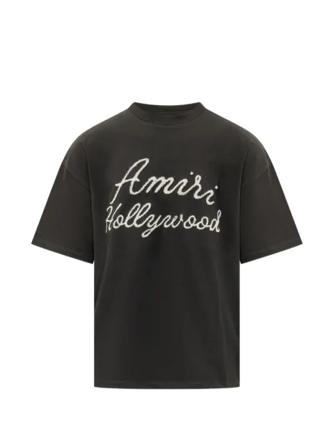 AMIRI logo-embroidered T-shirt