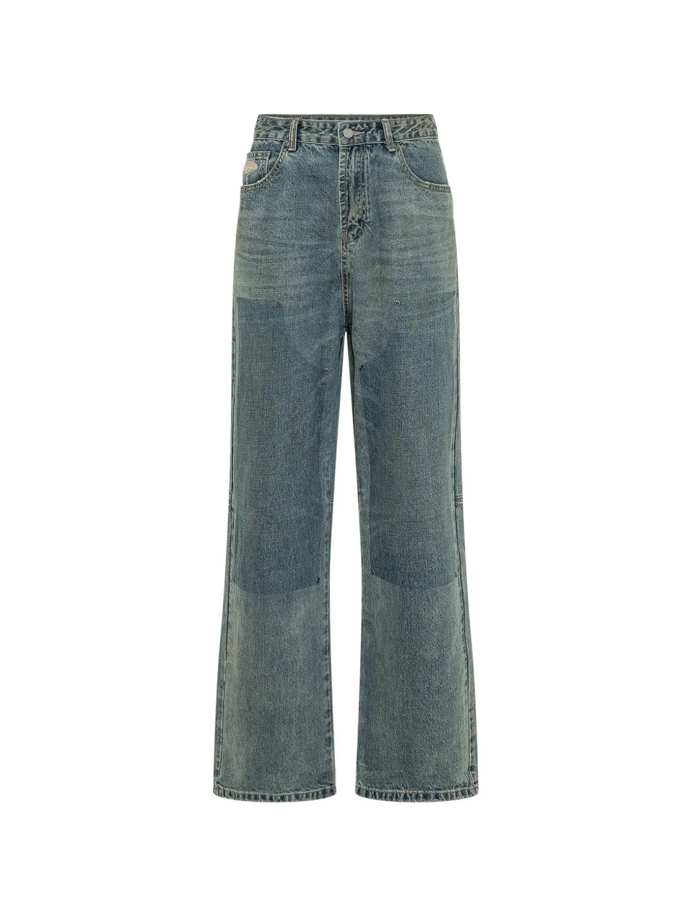 FOUND Carpenter panelled jeans - Blu