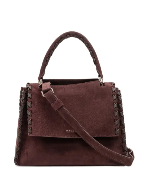 Orciani medium Sveva whipstitch-trim tote bag