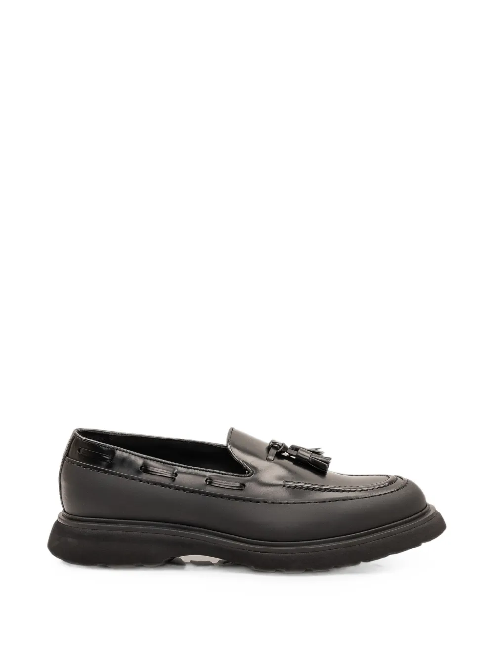 Doucal's Adler tassel-detail loafers - Nero
