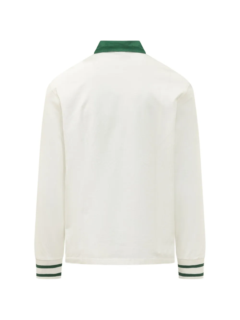 Drôle De Monsieur Poloshirt met tekst Wit