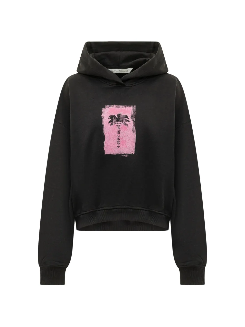 Palm Angels Brushed Palm hoodie Zwart
