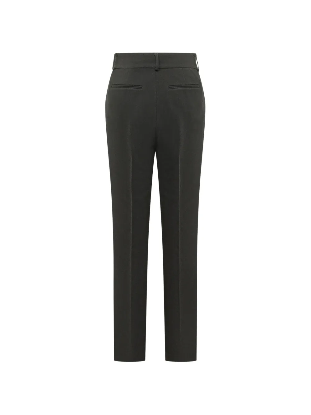 Michael Kors Slim-fit broek met satijnen streep Zwart