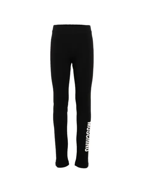 Moschino Kids logo-print leggings