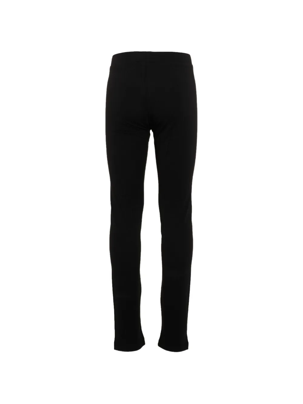 Moschino Kids Legging met logoprint Zwart