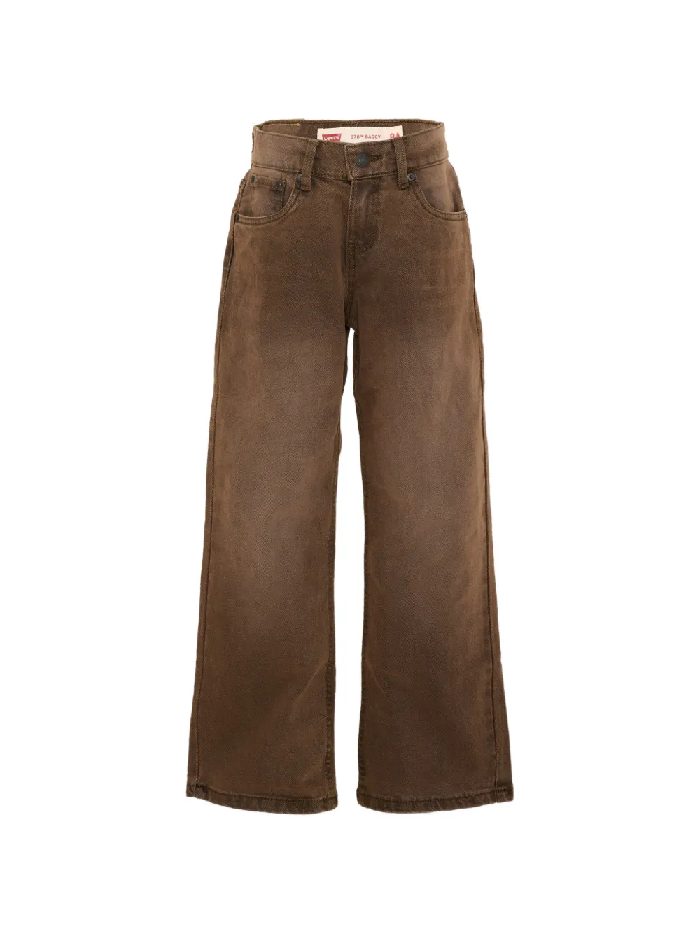 Levi's Kids 578 baggy jeans - Marrone