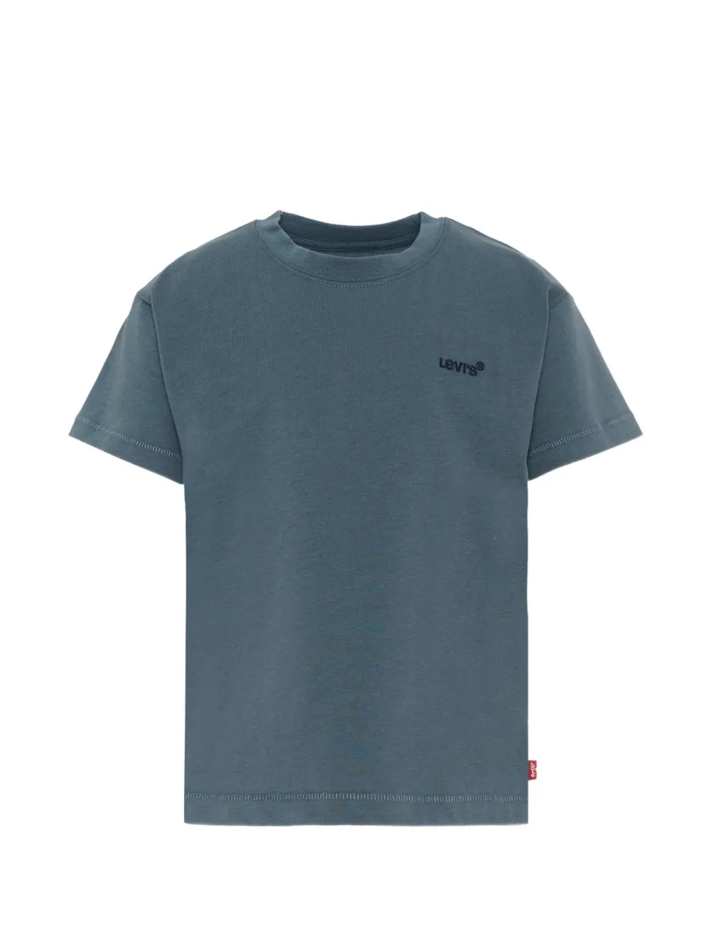 Levi's Kids logo-embroidered T-shirt - Blu