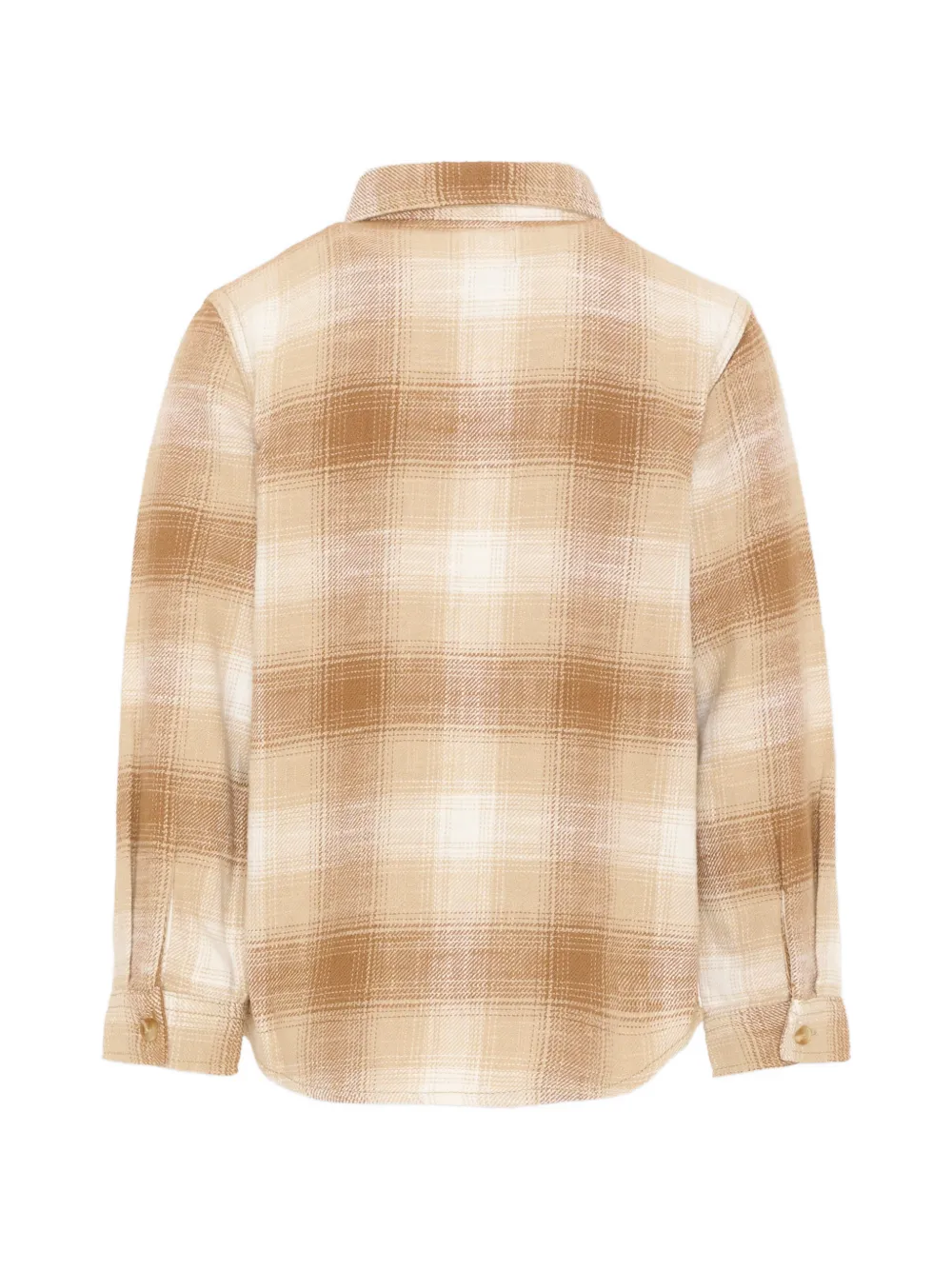Levi's Kids check-print flannel shirt Bruin