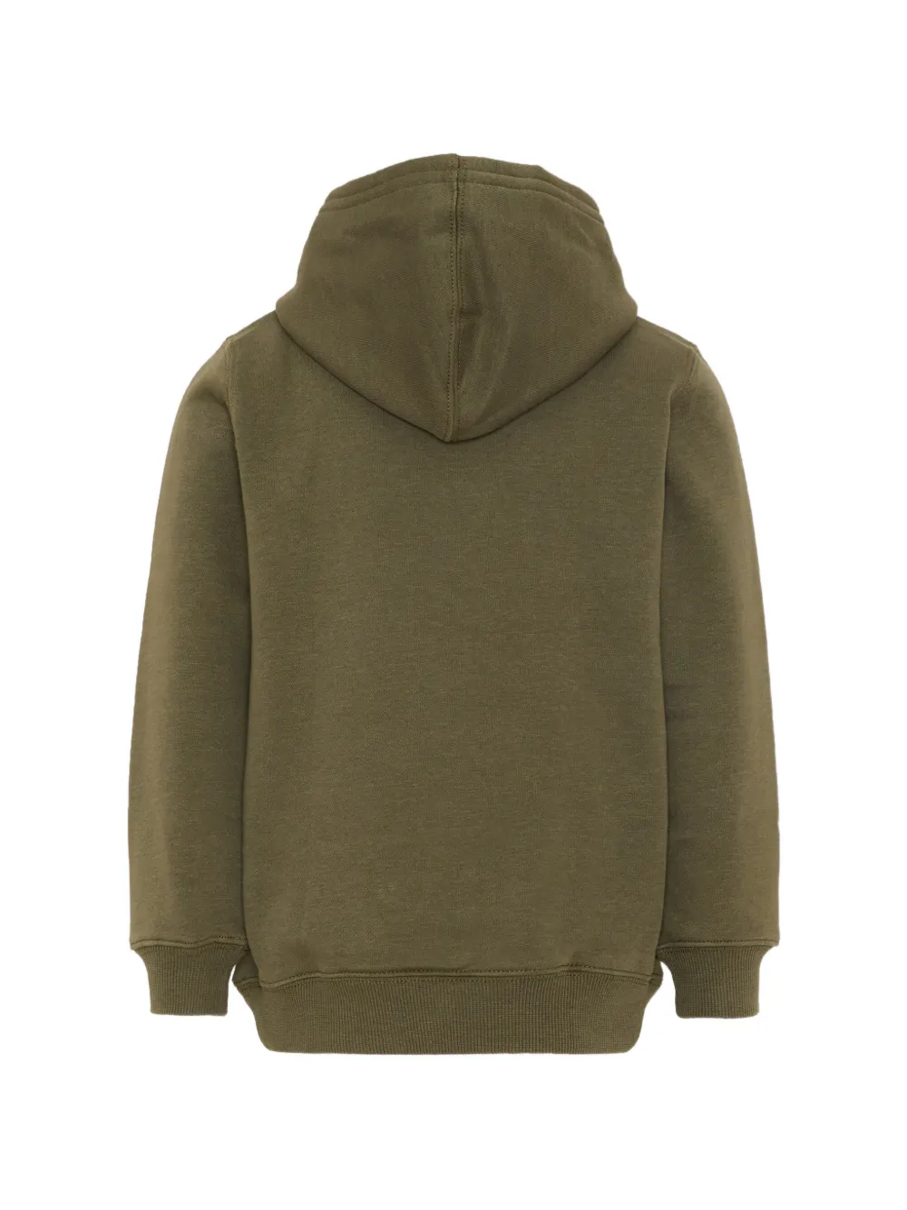 Levi's Kids logo-patch pouch-pocket hoodie Groen