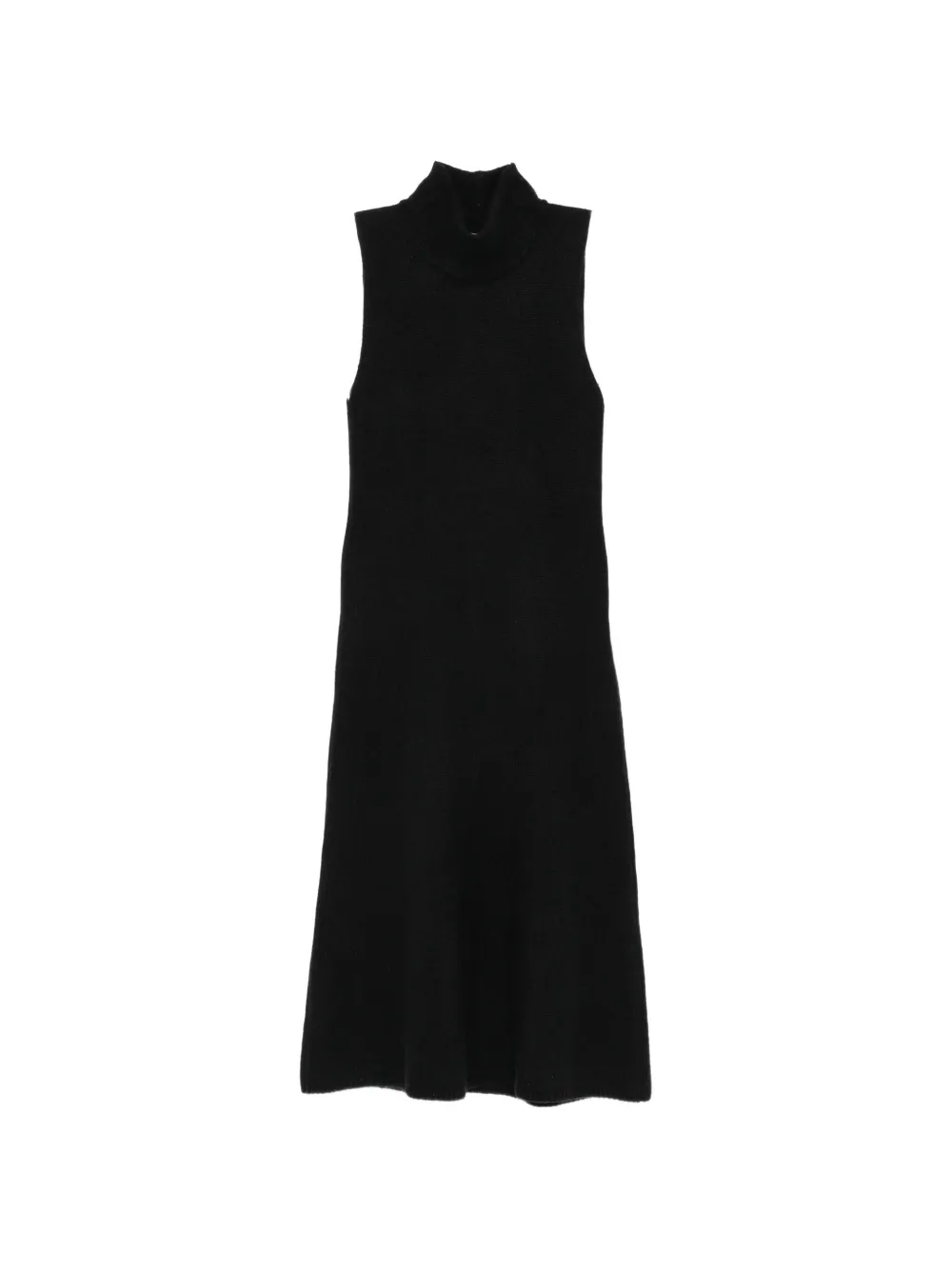 Magda Butrym high-neck sleeveless midi dress - Nero