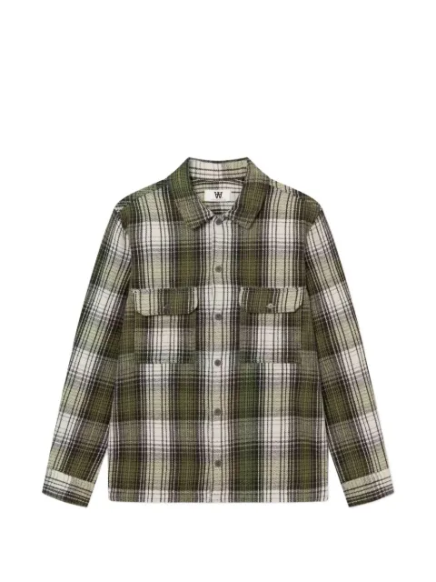 Wood Wood WWClay check-pattern shirt