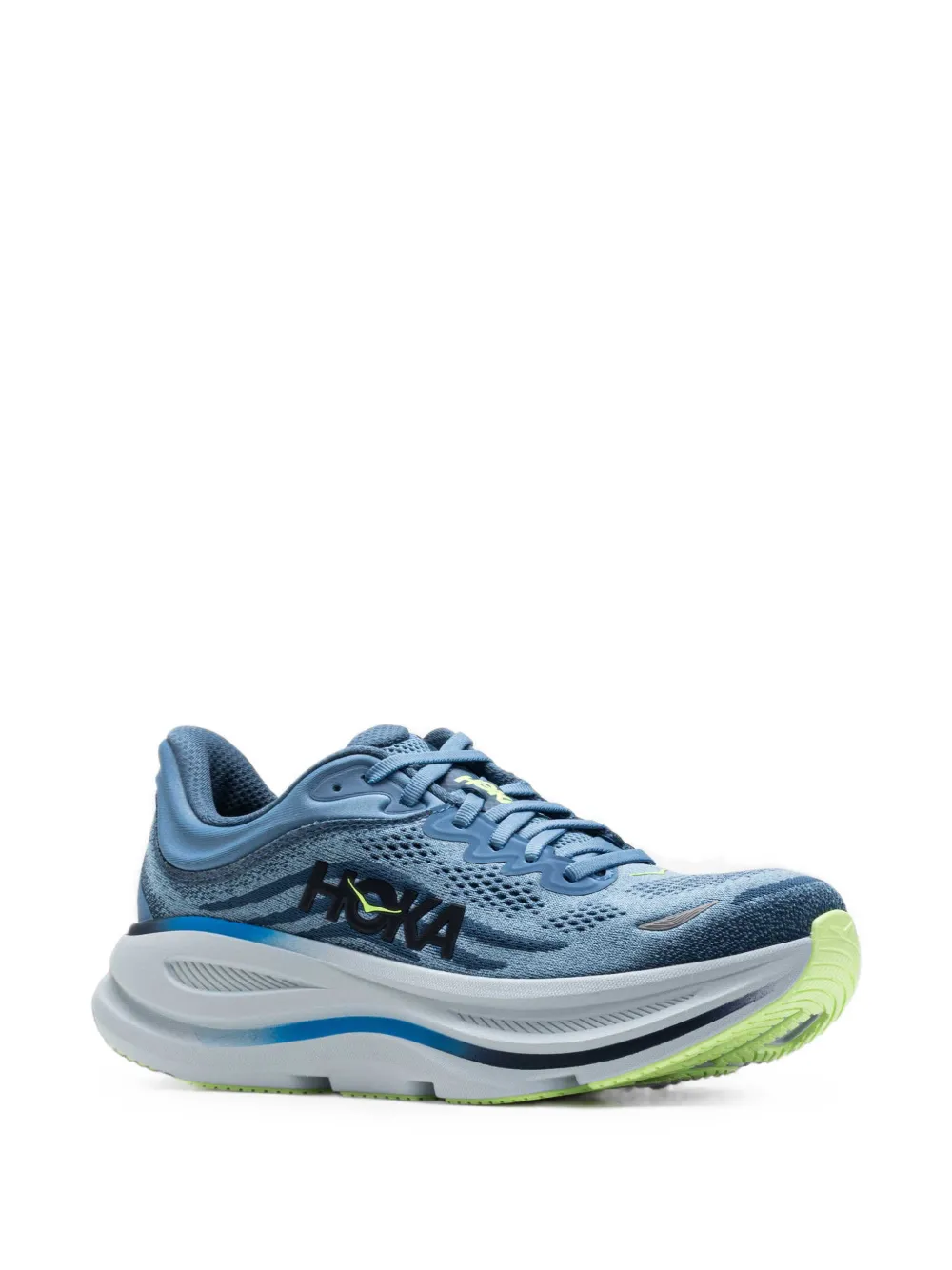 HOKA Bondi 9 mesh sneakers Blauw