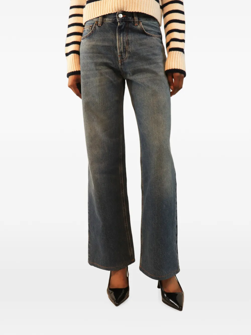 Haikure Jeans taglio comodo - Blu
