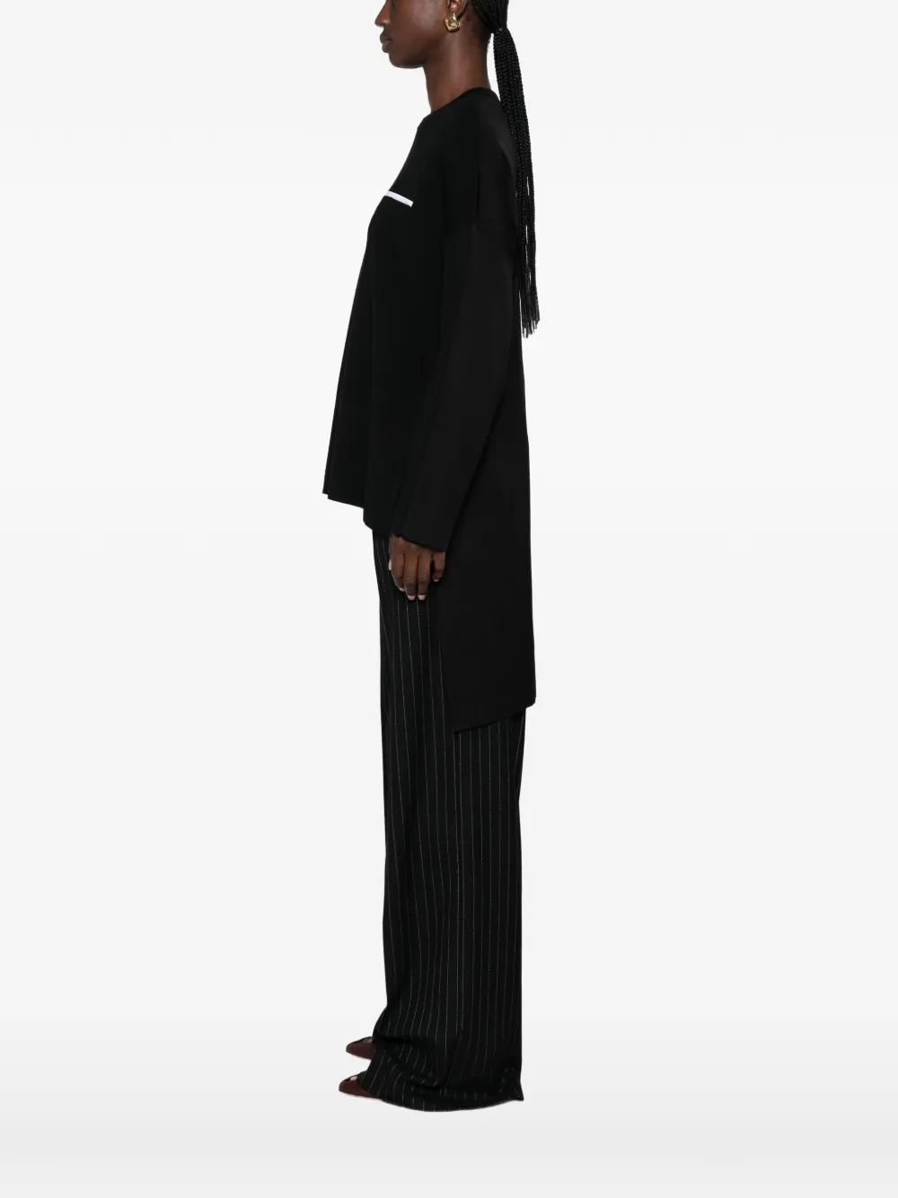 TOM FORD Trui met ronde hals Zwart