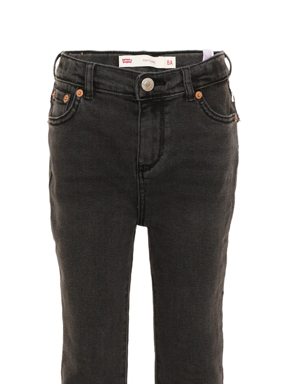 Levi's Kids 726 Flare jeans Zwart