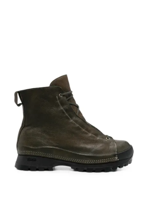 Guidi lace-up leather hiking boots