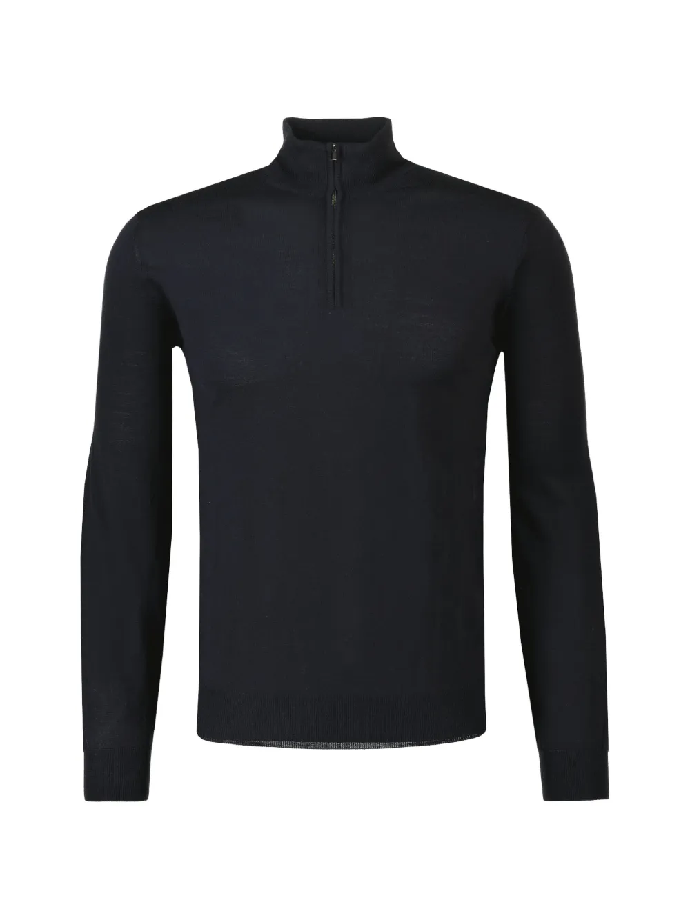 Filippo De Laurentiis quarter-zip wool sweater - Blu