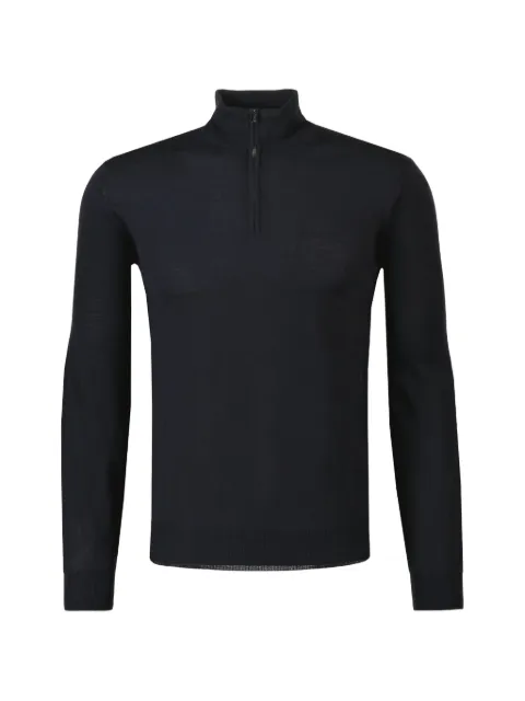 Filippo De Laurentiis jersey de lana con media cremallera