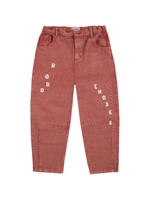 Bobo Choses logo-print jeans