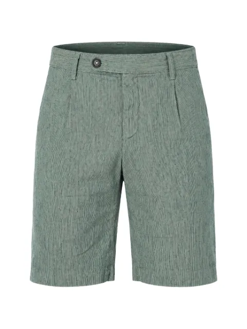 Massimo Alba pleated pinstripe bermuda shorts