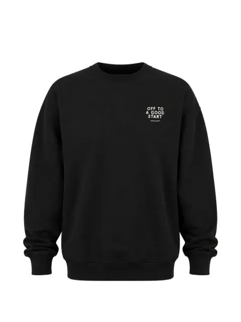 Revolution Now graphic-print crew-neck sweater