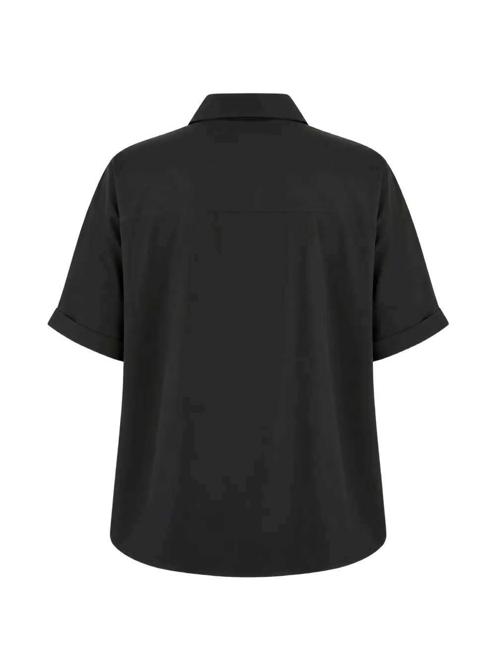 Max Mara Blouse met verlaagde schouders Zwart