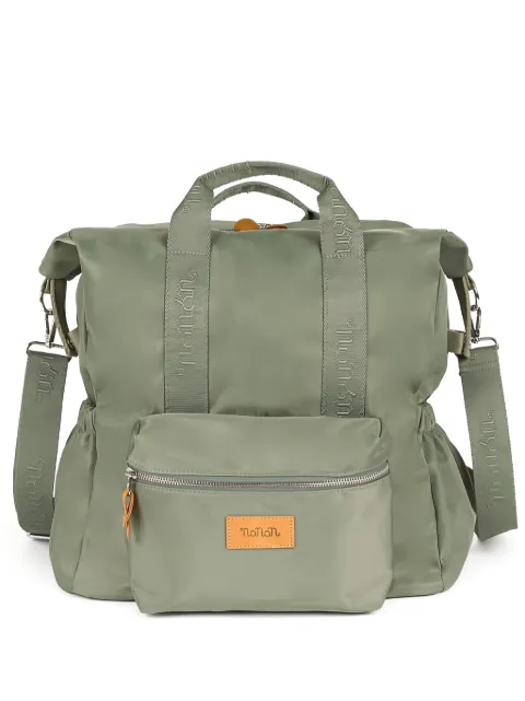 NANAN logo-patch backpack