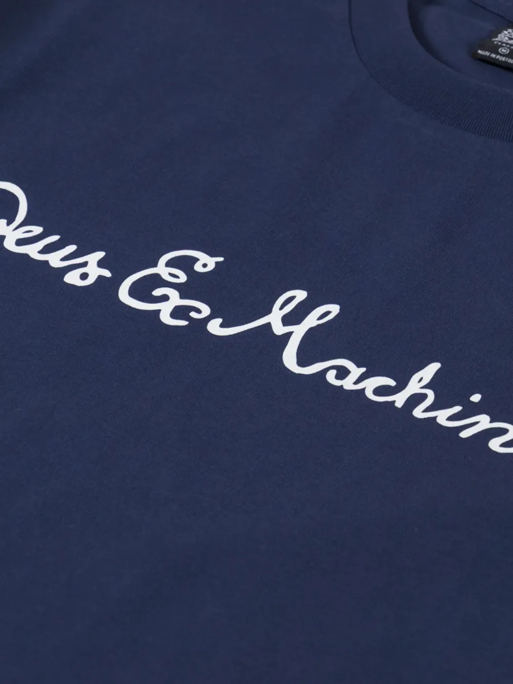 Deus Ex Machina T-shirt met logoprint Blauw