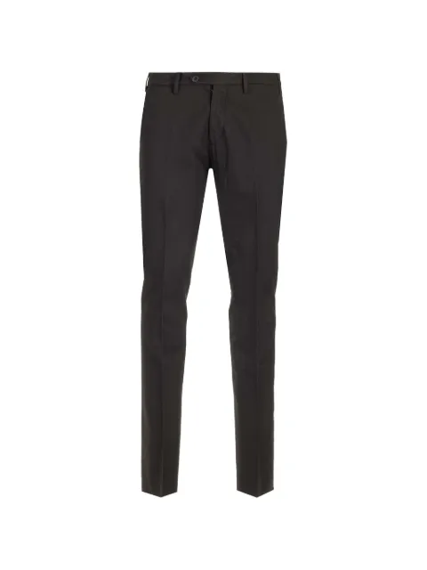 Al Duca D’Aosta 1902 drill-texture pressed-crease trousers
