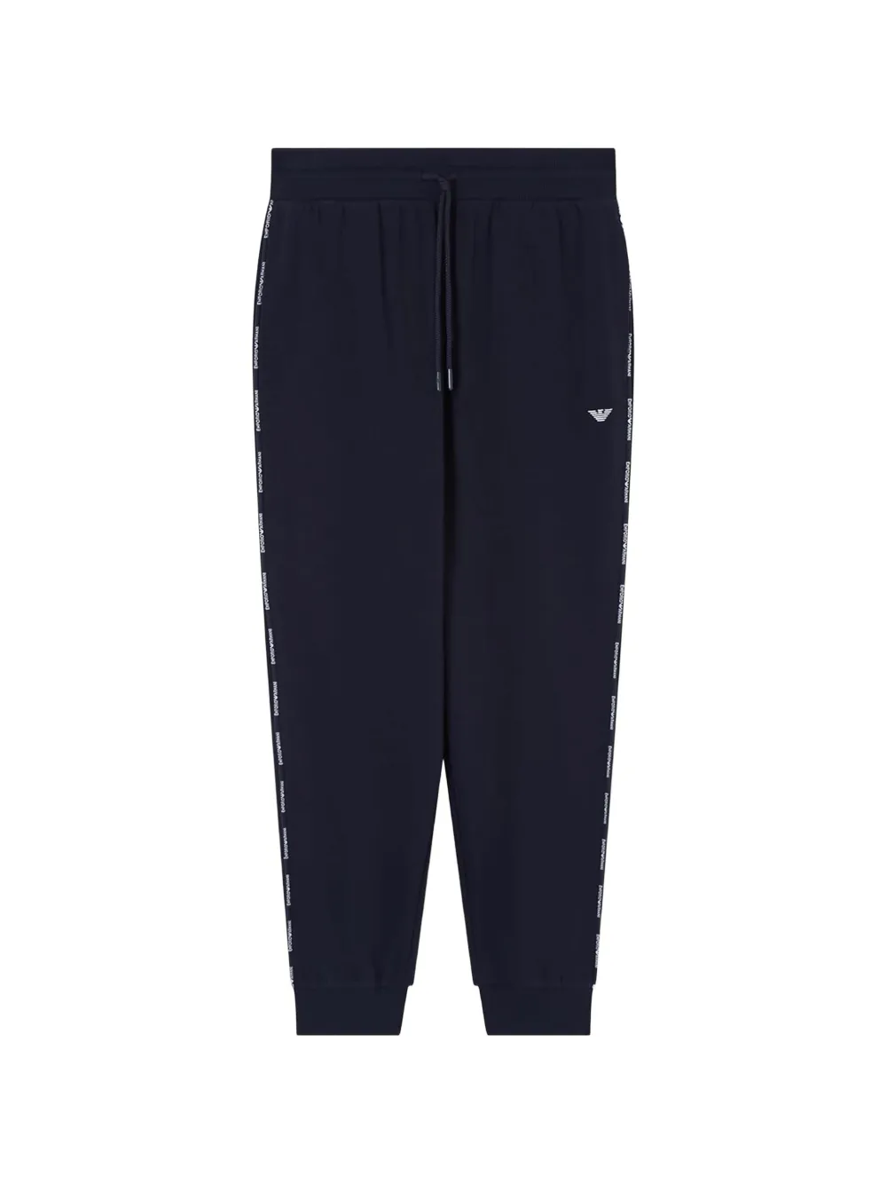 Emporio Armani logo-tape track pants - Blu