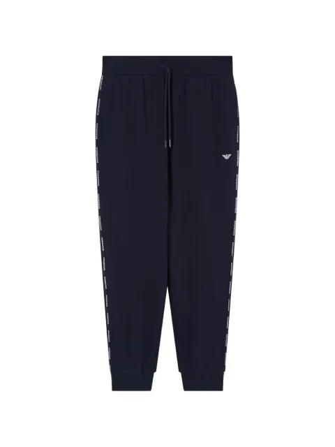 Emporio Armani logo-tape track pants