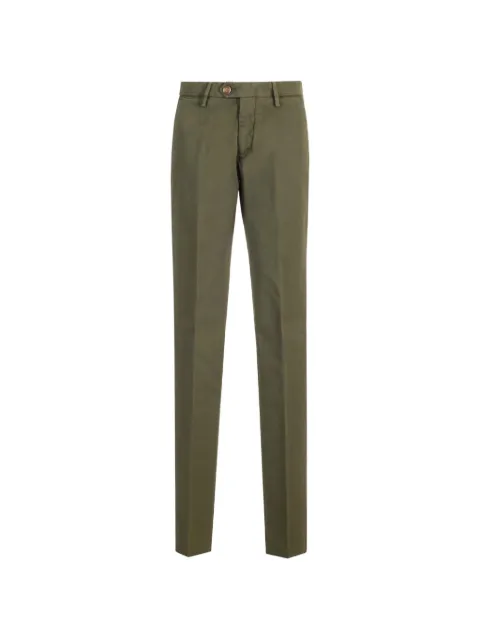 Al Duca D’Aosta 1902 pressed-crease slim-cut trousers