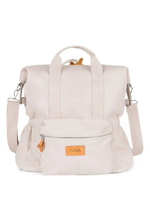 NANAN logo-patch backpack