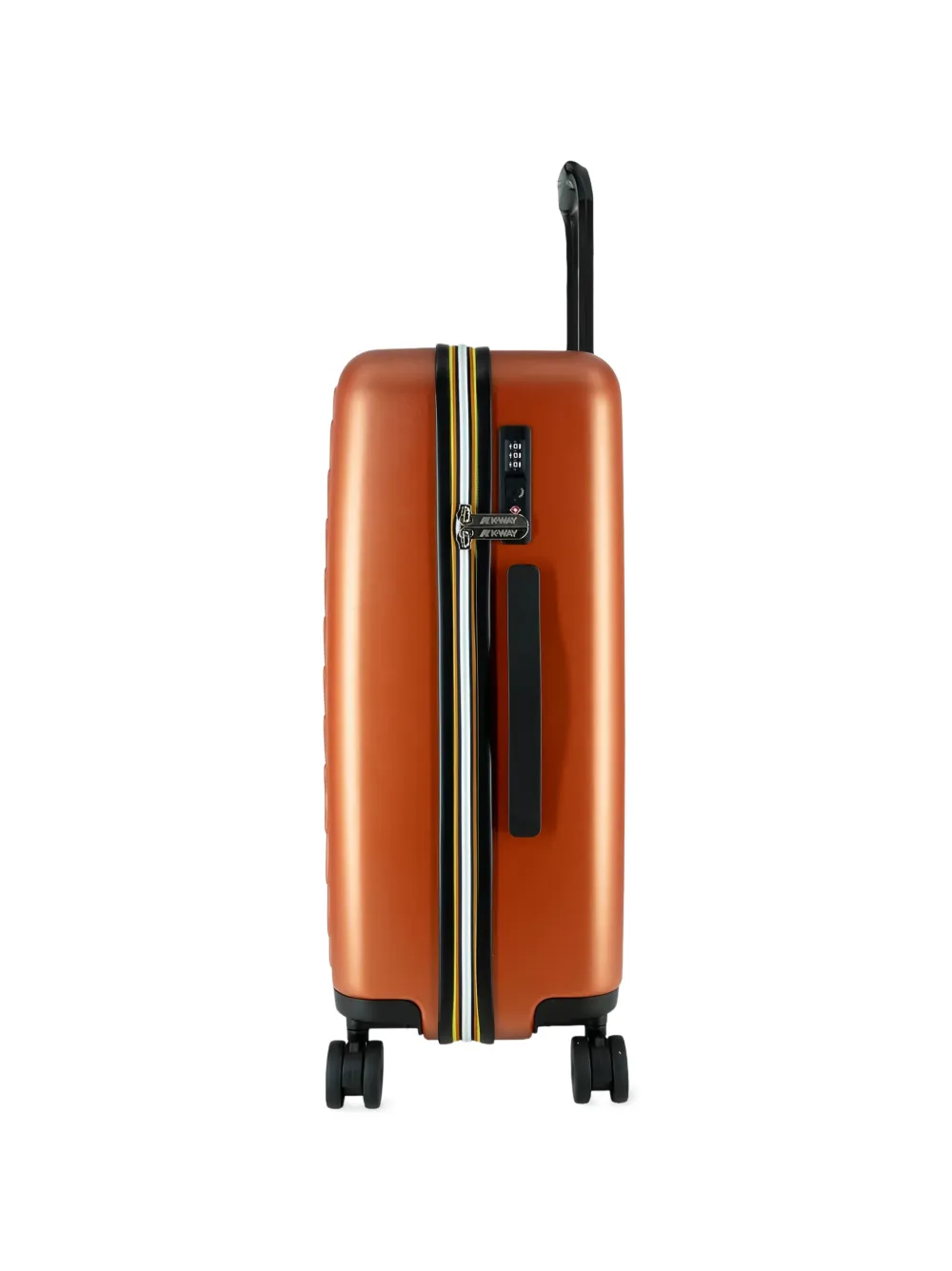 K-Way Bagagelabel met logo-reliëf Oranje