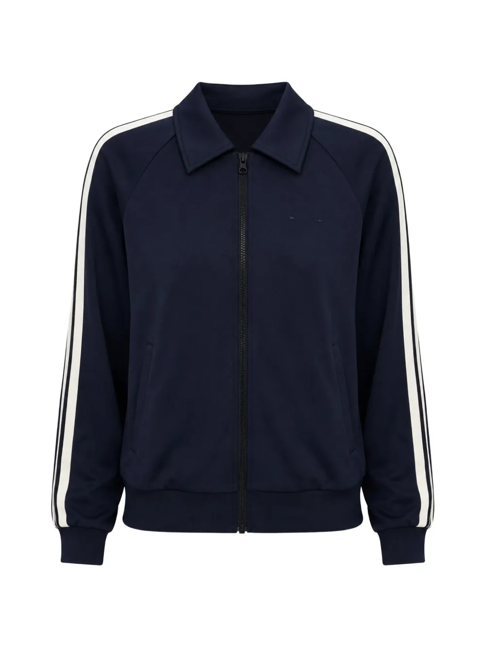 The Upside Empire Pari Zip Jacket In Blue
