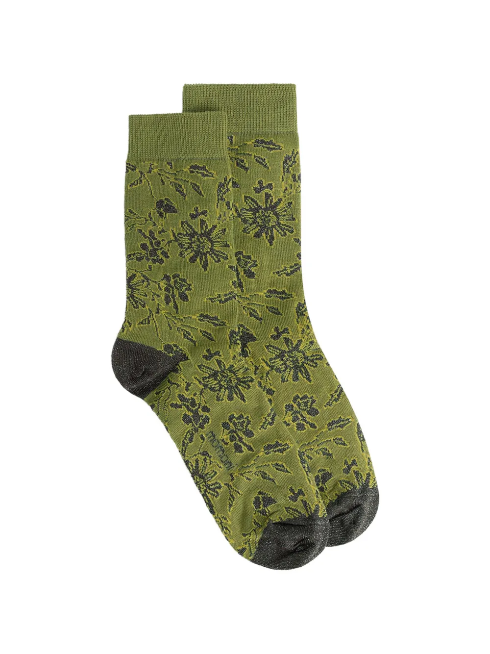 MOMONÌ Lokae floral-jacquard socks