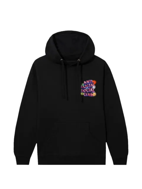 Anti Social Social Club All of the Lights logo-print hoodie