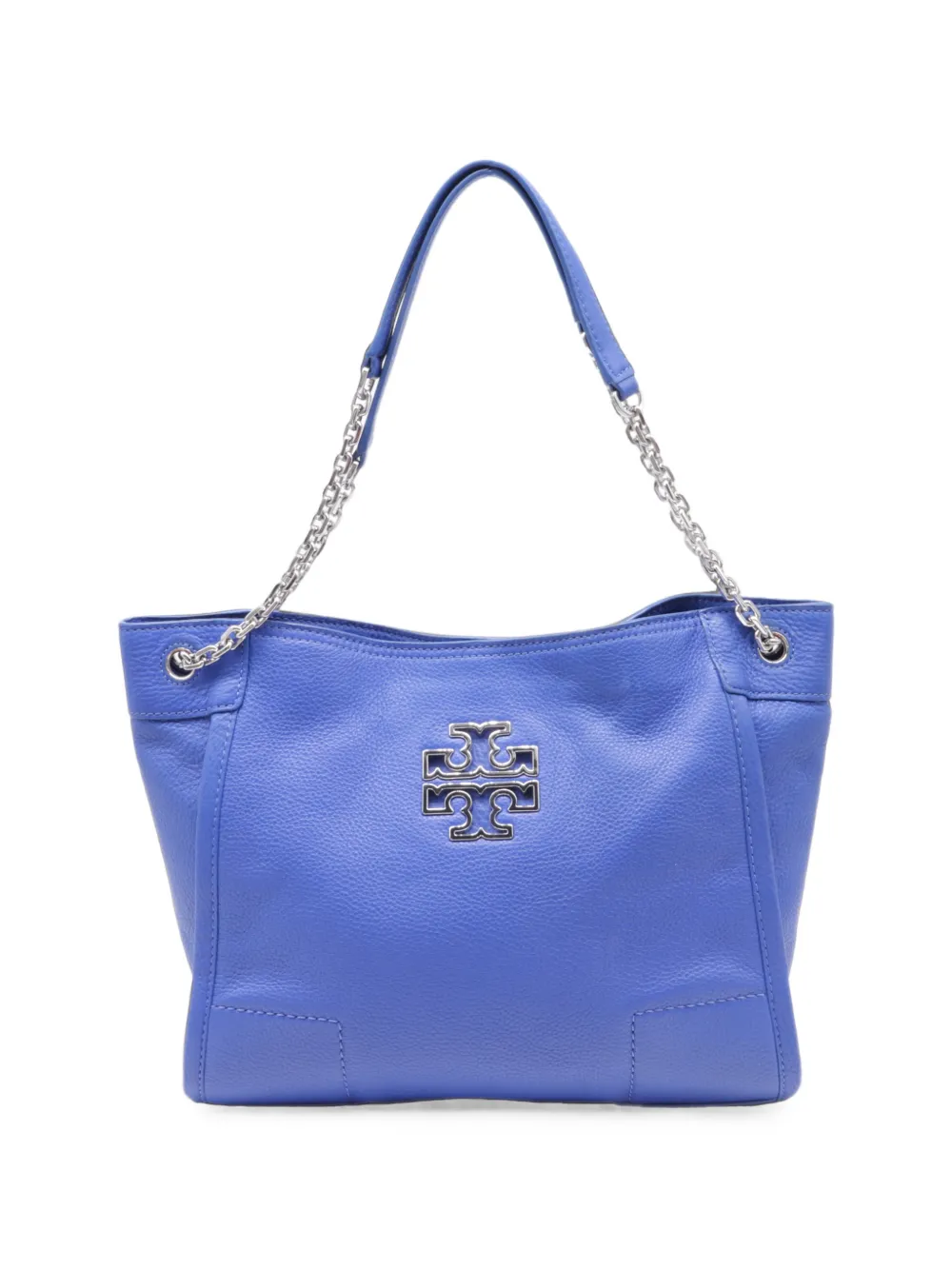 Tory Burch Britten chain tote bag - Blu