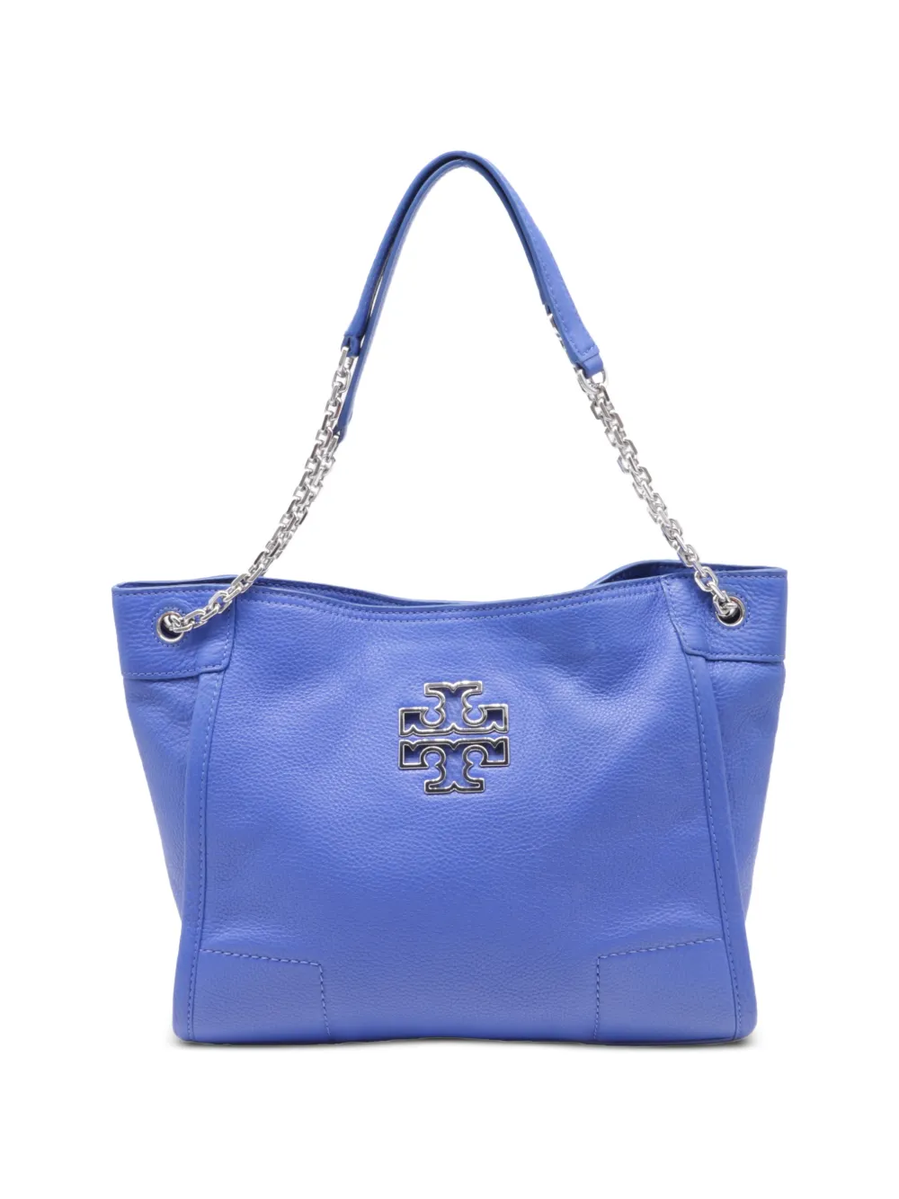 Tory Burch Britten Tote Bag mit Kette - Blau