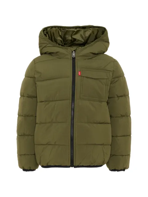 Levi's Kids quilted hooded jacket
