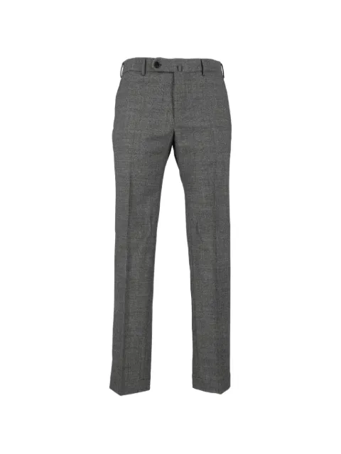 Incotex pressed-crease tailored trousers