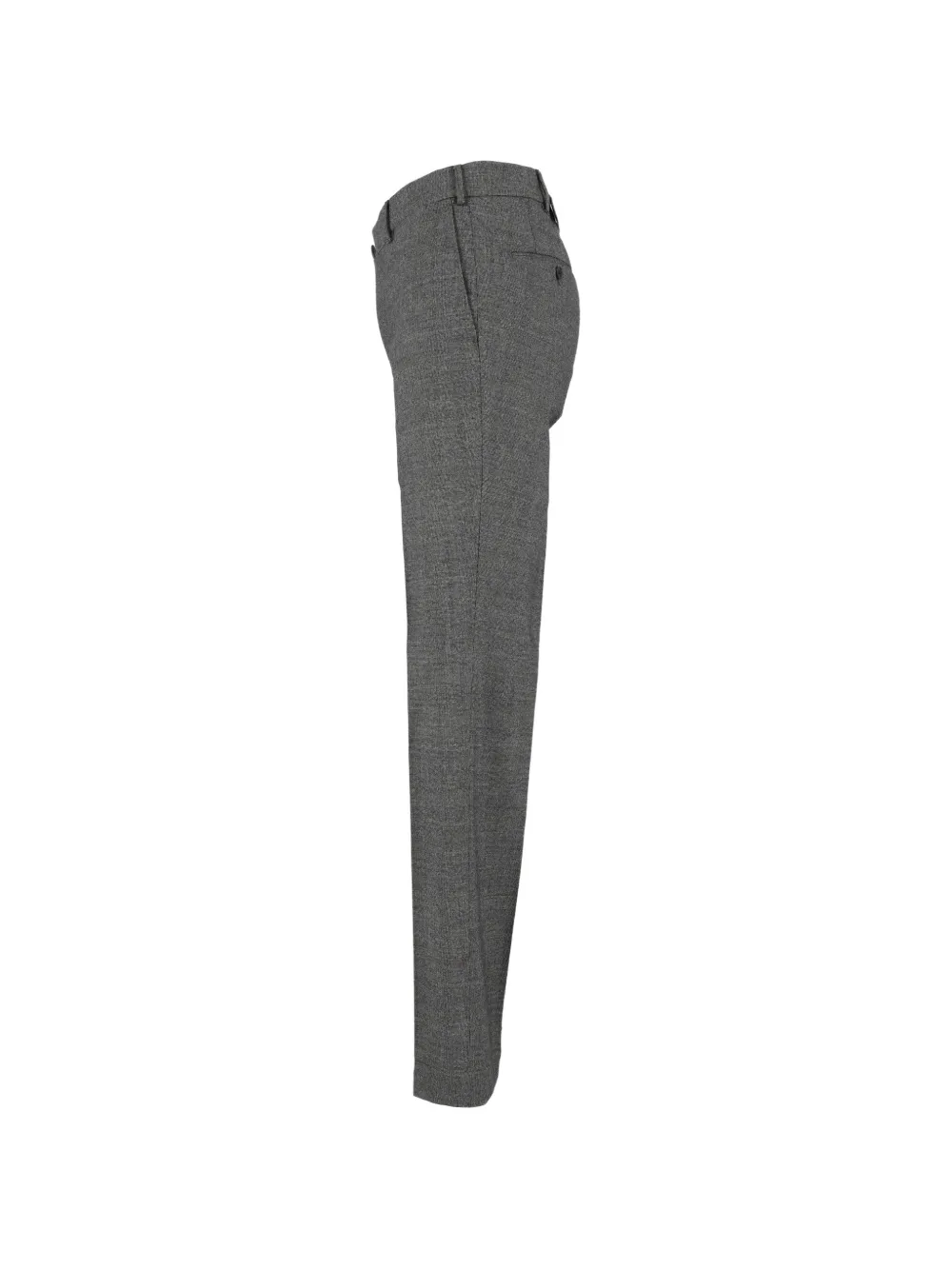 Incotex pressed-crease tailored trousers Grijs