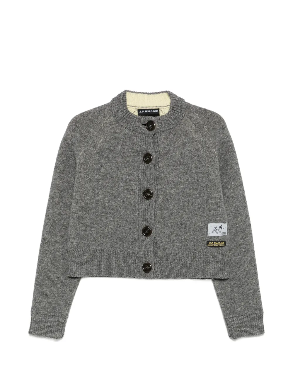 B.B. Walace Sherman button-up cropped cardigan