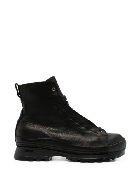Guidi lace-up leather hiking boots