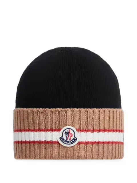 Moncler Enfant gorro a rayas